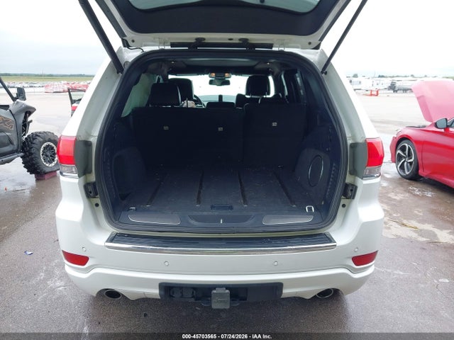 2016 Jeep Grand Cherokee Overland მანქანა იყიდება აუქციონზე, vin: 1C4RJFCG8GC379029, აუქციონის ნომერი: 45703565