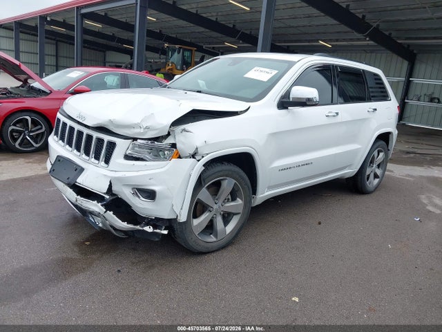2016 Jeep Grand Cherokee Overland მანქანა იყიდება აუქციონზე, vin: 1C4RJFCG8GC379029, აუქციონის ნომერი: 45703565