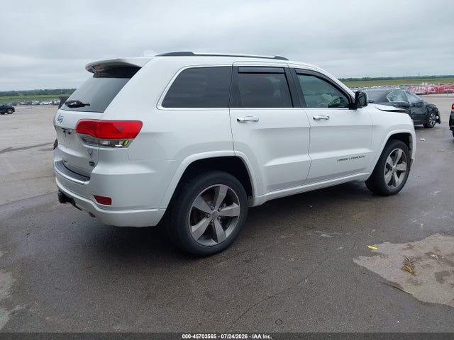 2016 Jeep Grand Cherokee Overland მანქანა იყიდება აუქციონზე, vin: 1C4RJFCG8GC379029, აუქციონის ნომერი: 45703565