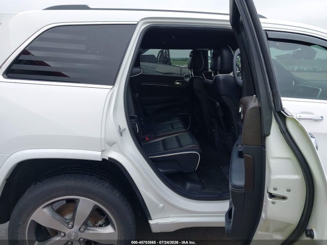 2016 Jeep Grand Cherokee Overland მანქანა იყიდება აუქციონზე, vin: 1C4RJFCG8GC379029, აუქციონის ნომერი: 45703565