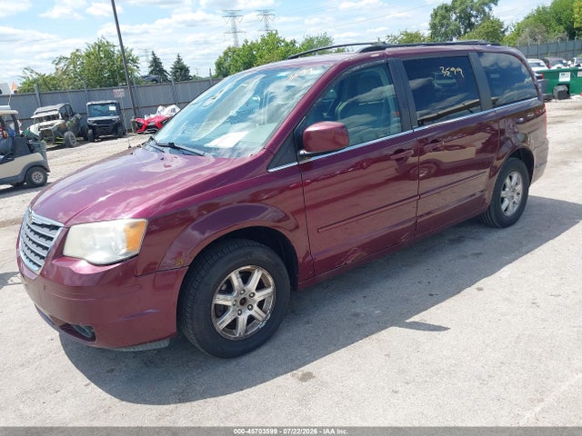 2008 Chrysler Town & Country Touring მანქანა იყიდება აუქციონზე, vin: 2A8HR54P18R779738, აუქციონის ნომერი: 45703599