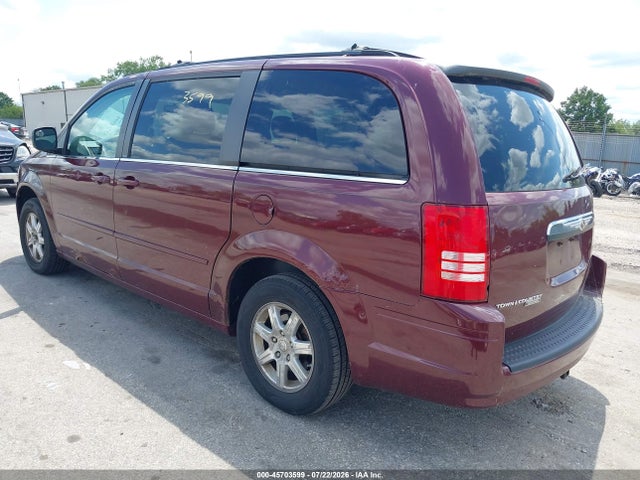 2008 Chrysler Town & Country Touring მანქანა იყიდება აუქციონზე, vin: 2A8HR54P18R779738, აუქციონის ნომერი: 45703599