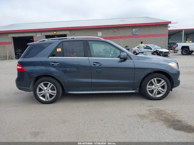 45703688 :رقم المزاد ، 4JGDA0EB1FA556552 vin ، 2015 Mercedes-benz Ml 250 Bluetec 4matic مزاد بيع