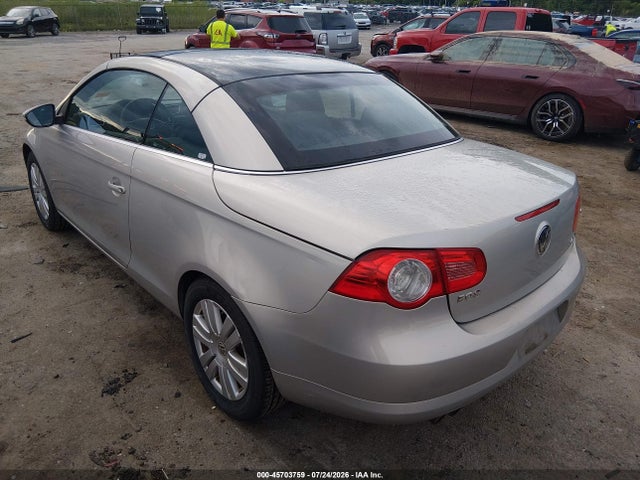 2009 Volkswagen Eos Komfort მანქანა იყიდება აუქციონზე, vin: WVWBA71F89V019266, აუქციონის ნომერი: 45703759