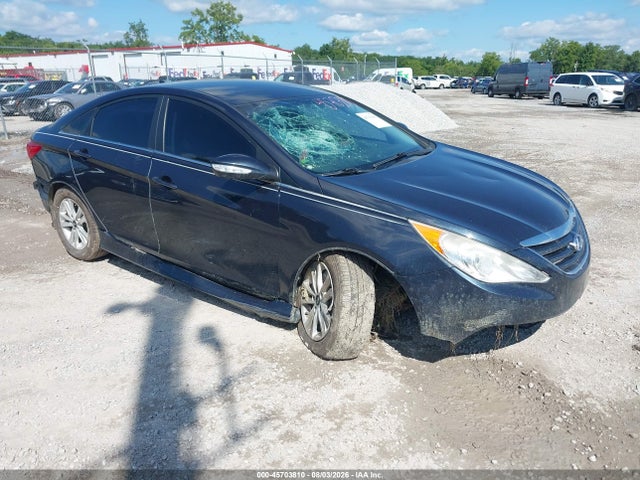 2014 Hyundai Sonata Gls მანქანა იყიდება აუქციონზე, vin: 5NPEB4ACXEH945449, აუქციონის ნომერი: 45703810