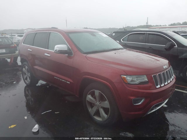 2014 Jeep Grand Cherokee Overland მანქანა იყიდება აუქციონზე, vin: 1C4RJECG2EC216853, აუქციონის ნომერი: 45703894