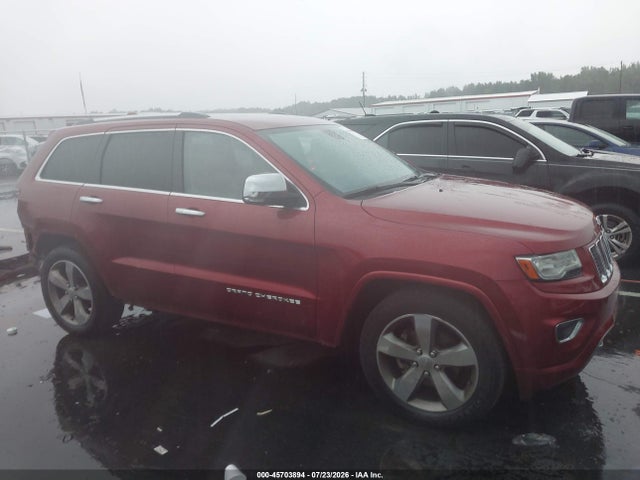 2014 Jeep Grand Cherokee Overland მანქანა იყიდება აუქციონზე, vin: 1C4RJECG2EC216853, აუქციონის ნომერი: 45703894