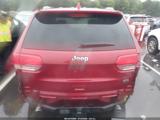 2014 Jeep Grand Cherokee Overland მანქანა იყიდება აუქციონზე, vin: 1C4RJECG2EC216853, აუქციონის ნომერი: 45703894