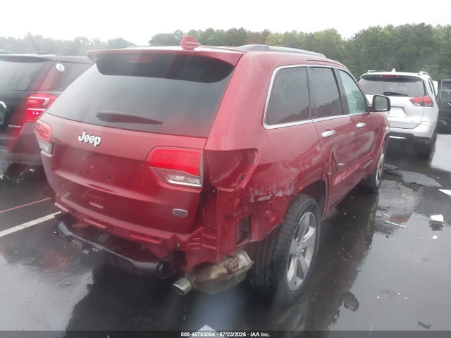 2014 Jeep Grand Cherokee Overland მანქანა იყიდება აუქციონზე, vin: 1C4RJECG2EC216853, აუქციონის ნომერი: 45703894