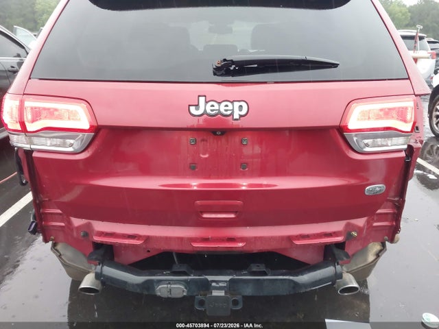 2014 Jeep Grand Cherokee Overland მანქანა იყიდება აუქციონზე, vin: 1C4RJECG2EC216853, აუქციონის ნომერი: 45703894