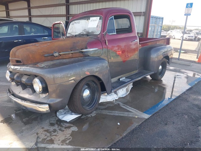 45703937 :رقم المزاد ، F1R2AT23947 vin ، 1951 Ford F100 مزاد بيع