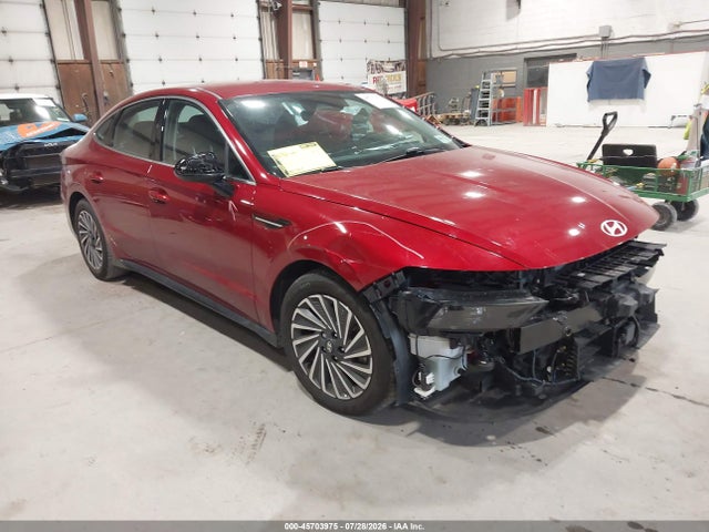 Auction sale of the 2024 Hyundai Sonata Hybrid Sel, vin: KMHL34JJ6RA095508, lot number: 45703975