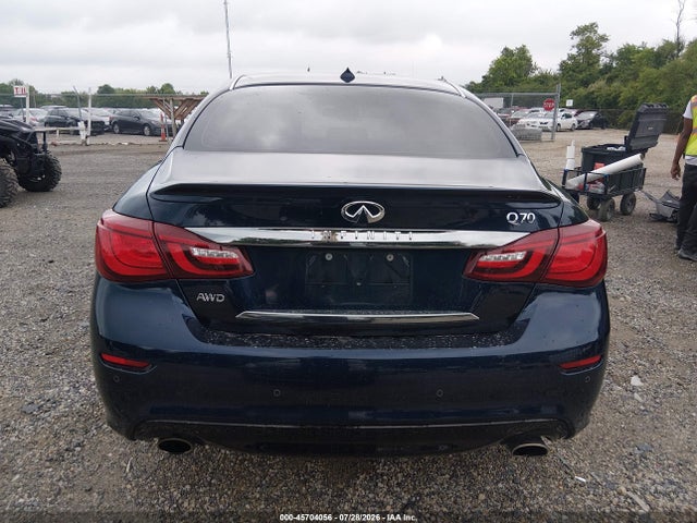 2016 Infiniti Q70 3.7x მანქანა იყიდება აუქციონზე, vin: JN1BY1AR5GM270559, აუქციონის ნომერი: 45704056