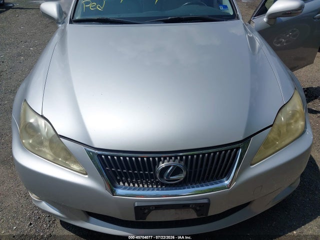 2009 Lexus Is 250 მანქანა იყიდება აუქციონზე, vin: JTHBK262X95089307, აუქციონის ნომერი: 45704077