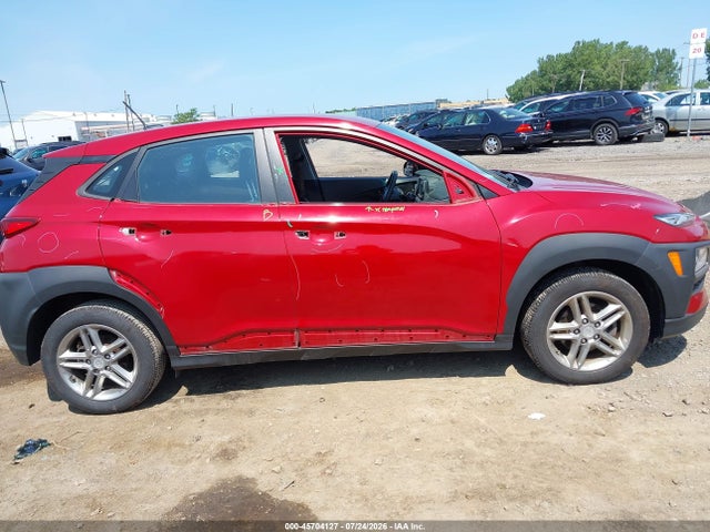 2019 Hyundai Kona Se მანქანა იყიდება აუქციონზე, vin: KM8K12AA4KU259185, აუქციონის ნომერი: 45704127