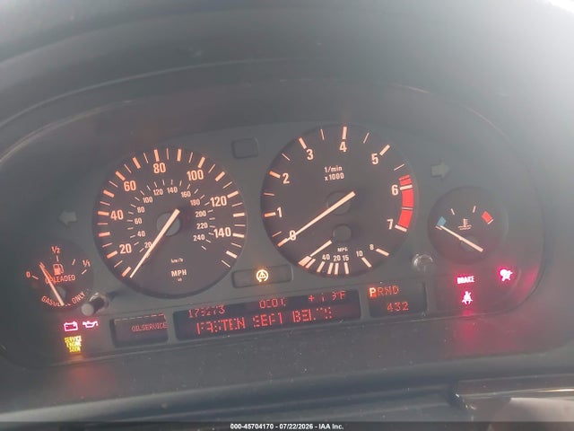 Aukcja sprzedaży 2002 Bmw 540ia, vin: WBADN63462GN86778, numer aukcji: 45704170