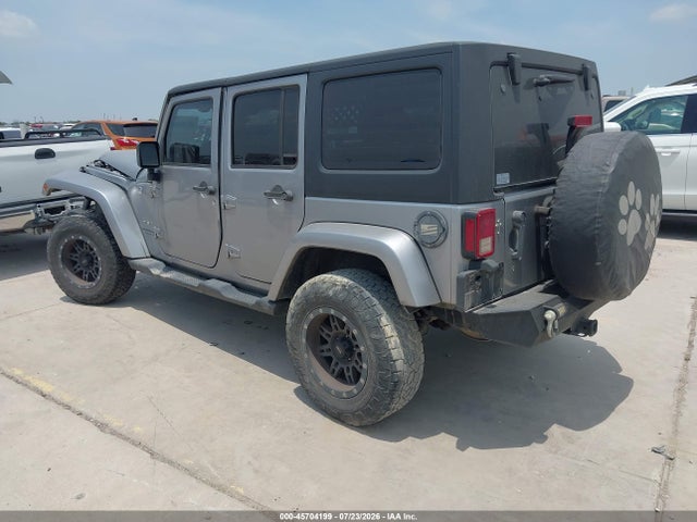 Продажа на аукционе авто 2018 Jeep Wrangler Jk Unlimited Sahara 4x4, vin: 1C4HJWEG6JL918585, номер лота: 45704199