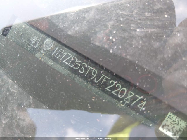 1G1ZD5ST9JF220874 Chevrolet MALIBU LT