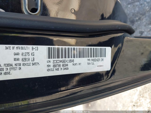 2014 Chrysler 300 მანქანა იყიდება აუქციონზე, vin: 2C3CCAAG6EH118549, აუქციონის ნომერი: 45704252