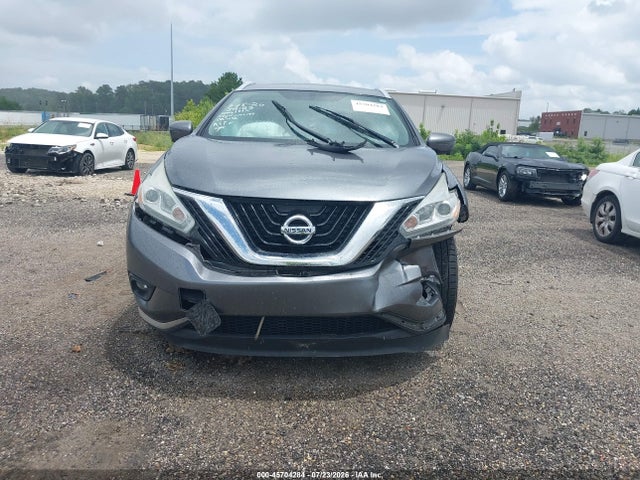 2017 Nissan Murano Sl მანქანა იყიდება აუქციონზე, vin: 5N1AZ2MG0HN203705, აუქციონის ნომერი: 45704284
