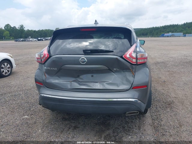 2017 Nissan Murano Sl მანქანა იყიდება აუქციონზე, vin: 5N1AZ2MG0HN203705, აუქციონის ნომერი: 45704284