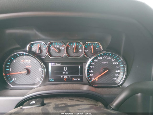 45704309 :رقم المزاد ، 3GCUKSEJ1FG195149 vin ، 2015 Chevrolet Silverado 1500 Ltz مزاد بيع