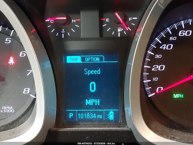 2013 Chevrolet Equinox Lt მანქანა იყიდება აუქციონზე, vin: 2GNALDEKXD6160419, აუქციონის ნომერი: 45704333