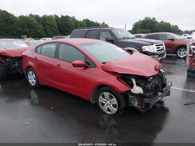 2016 Kia Forte Lx მანქანა იყიდება აუქციონზე, vin: KNAFK4A67G5566083, აუქციონის ნომერი: 45704337