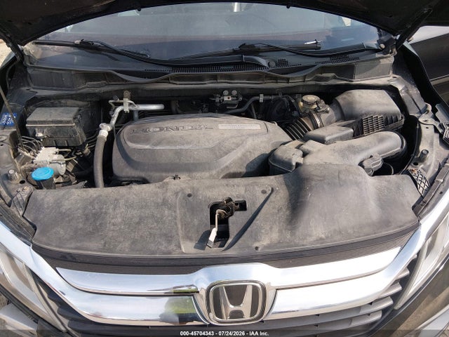 2018 Honda Odyssey Ex-l მანქანა იყიდება აუქციონზე, vin: 5FNRL6H70JB098002, აუქციონის ნომერი: 45704343