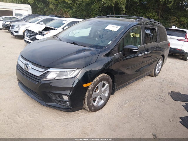 2018 Honda Odyssey Ex-l მანქანა იყიდება აუქციონზე, vin: 5FNRL6H70JB098002, აუქციონის ნომერი: 45704343