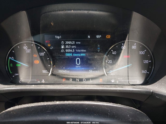 45704349 :رقم المزاد ، 1FMCU0BZ6MUB05343 vin ، 2021 Ford Escape Se Hybrid مزاد بيع