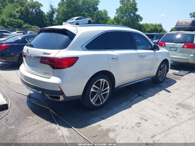 Aukcja sprzedaży 2017 Acura Mdx Advance   Entertainment Pkgs, vin: 5FRYD4H97HB037995, numer aukcji: 45704432