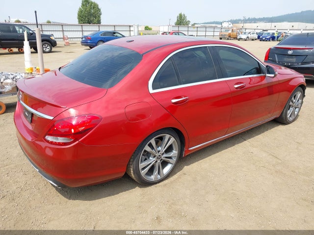 45704433 :رقم المزاد ، 55SWF4JB9JU250158 vin ، 2018 Mercedes-benz C 300 مزاد بيع