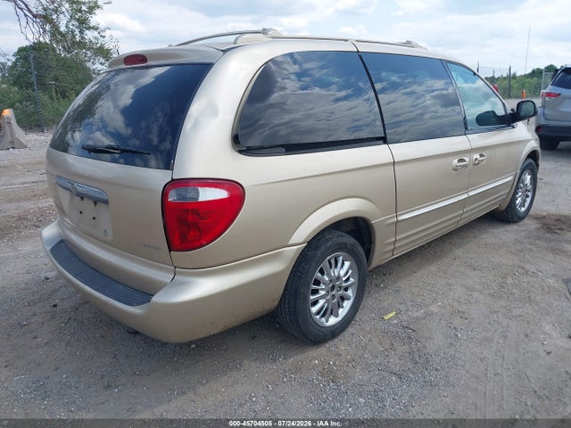 45704505 :رقم المزاد ، 2C8GP64L61R139797 vin ، 2001 Chrysler Town & Country Limited مزاد بيع