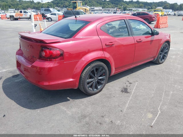 2013 Dodge Avenger Se V6 მანქანა იყიდება აუქციონზე, vin: 1C3CDZAG6DN757614, აუქციონის ნომერი: 45704513