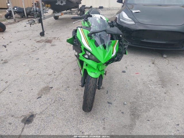 45704539 :رقم المزاد ، ML5EXGH15SDA60520 vin ، 2025 Kawasaki Ex500 H مزاد بيع
