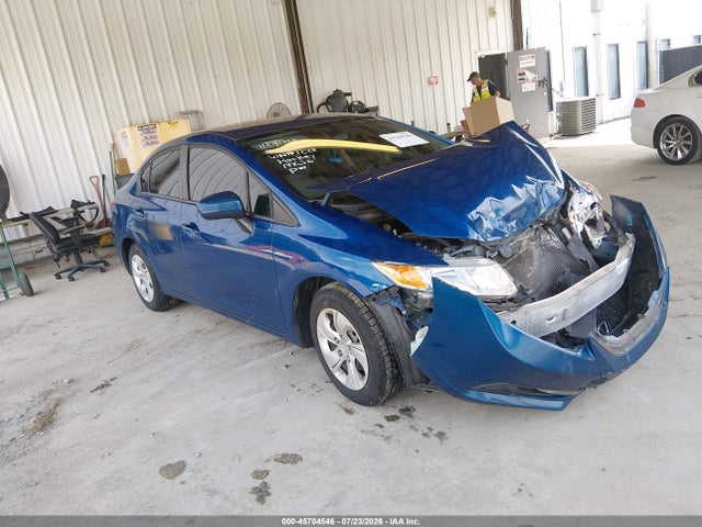 Auction sale of the 2015 Honda Civic Lx, vin: 19XFB2F57FE001228, lot number: 45704546