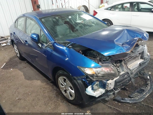 2014 Honda Civic Lx მანქანა იყიდება აუქციონზე, vin: 19XFB2F5XEE035758, აუქციონის ნომერი: 45704550