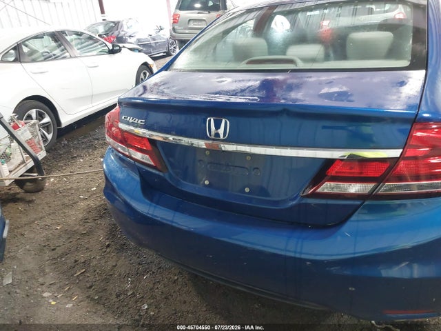 2014 Honda Civic Lx მანქანა იყიდება აუქციონზე, vin: 19XFB2F5XEE035758, აუქციონის ნომერი: 45704550