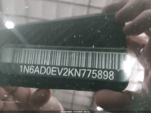 Nissan Frontier Sv 2019 1N6AD0EV2KN775898 Image 9