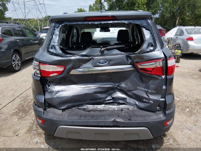 Продаж на аукціоні авто 2020 Ford Ecosport Titanium, vin: MAJ6S3KL4LC343965, номер лоту: 45704650