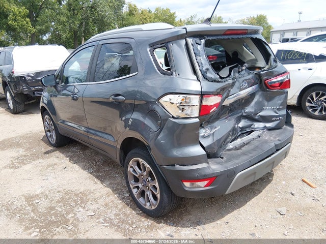 Продаж на аукціоні авто 2020 Ford Ecosport Titanium, vin: MAJ6S3KL4LC343965, номер лоту: 45704650