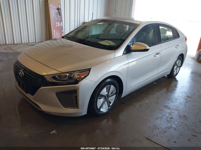 45704667 :رقم المزاد ، KMHC65LC0JU075527 vin ، 2018 Hyundai Ioniq Hybrid Blue مزاد بيع
