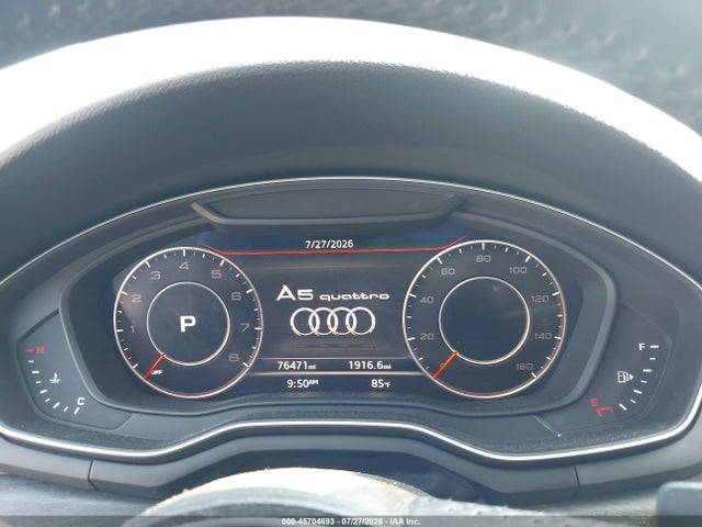 45704693 :رقم المزاد ، WAUENCF5XJA060484 vin ، 2018 Audi A5 2.0t Premium مزاد بيع
