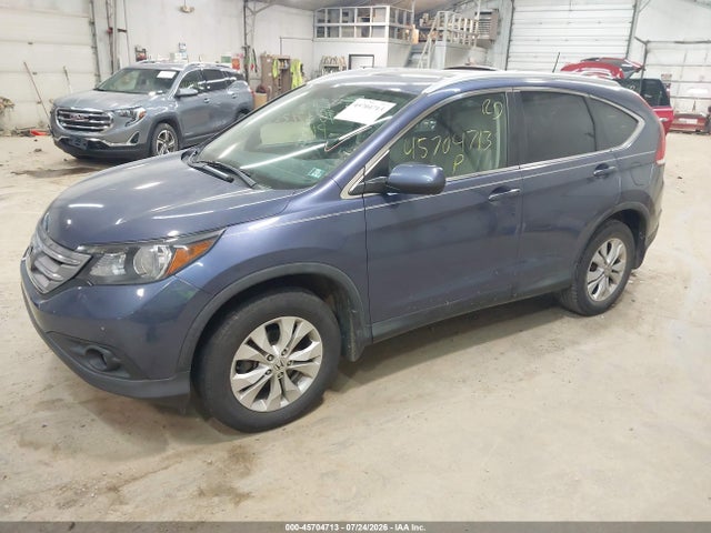 2014 Honda Cr-v Ex-l მანქანა იყიდება აუქციონზე, vin: 2HKRM4H77EH703156, აუქციონის ნომერი: 45704713