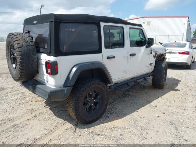 Продажа на аукционе авто 2020 Jeep Wrangler Unlimited Willys Edition, vin: 1C4HJXDN5LW225658, номер лота: 45704739