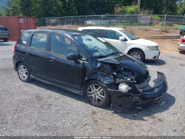 45704821 :رقم المزاد ، JHMGD38617S028304 vin ، 2007 Honda Fit Sport مزاد بيع