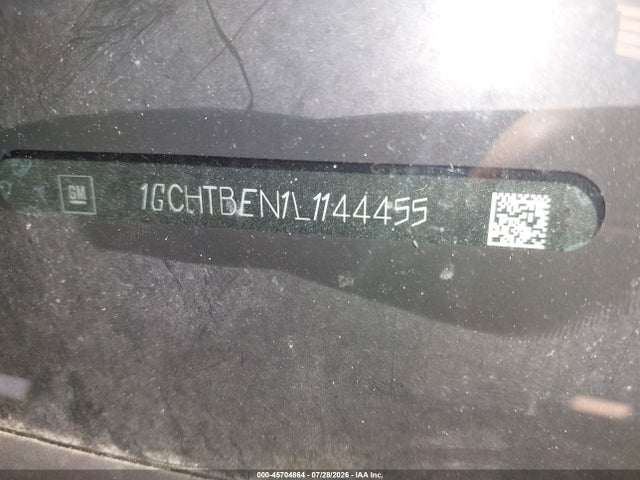 45704864 :رقم المزاد ، 1GCHTBEN1L1144455 vin ، 2020 Chevrolet Colorado Wt مزاد بيع