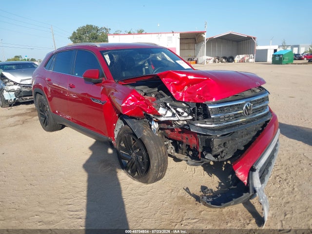 2022 Volkswagen Atlas Cross Sport 3.6l V6 Se W/technology მანქანა იყიდება აუქციონზე, vin: 1V2JE2CA0NC216215, აუქციონის ნომერი: 45704934