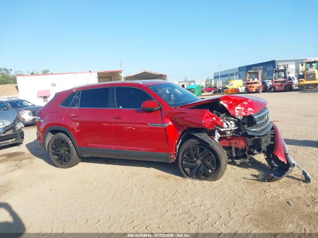 2022 Volkswagen Atlas Cross Sport 3.6l V6 Se W/technology მანქანა იყიდება აუქციონზე, vin: 1V2JE2CA0NC216215, აუქციონის ნომერი: 45704934